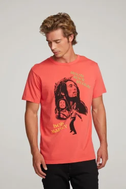 Outlet Chaser Brand Bob Marley Roots Rock Reggae Mens Tee