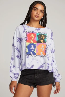 Cheap Chaser Brand Bob Marley Soul Rebel Long Sleeve Tee