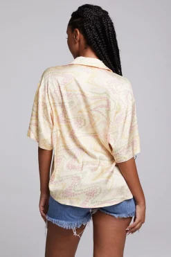 Online Chaser Brand Bocelli Vanilla Button Down