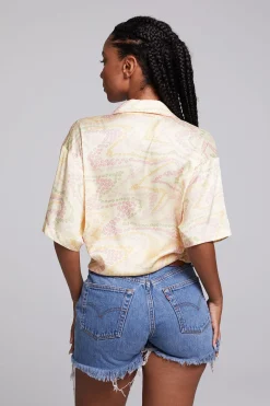 Online Chaser Brand Bocelli Vanilla Button Down