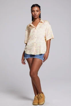 Online Chaser Brand Bocelli Vanilla Button Down
