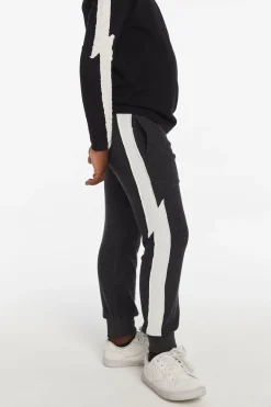 Outlet Chaser Brand Bolt Licorice Joggers