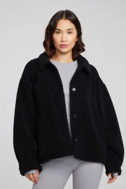Discount Chaser Brand Bolt Shadow Black Jacket