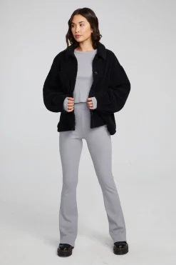 Discount Chaser Brand Bolt Shadow Black Jacket