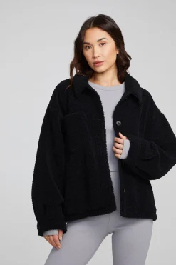 Discount Chaser Brand Bolt Shadow Black Jacket