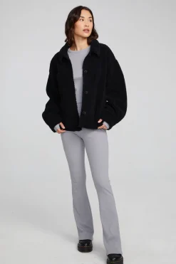 Discount Chaser Brand Bolt Shadow Black Jacket