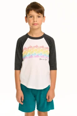 Best Chaser Brand Born To Ride Baseball Tee