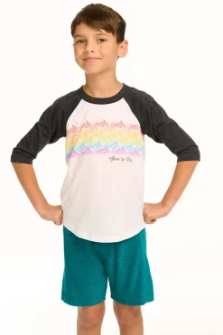 Best Chaser Brand Born To Ride Baseball Tee
