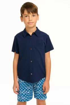 Store Chaser Brand Boy's Avalon Collared Button Down Shirt
