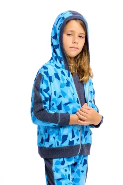 Outlet Chaser Brand Boys Camo Zip Up Hoodie