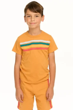 Sale Chaser Brand Boy's Recycled Vintage Jersey Socal Stripe Tee