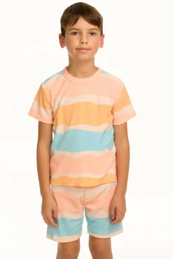 Best Sale Chaser Brand Boy's Wavy Stripe Tee