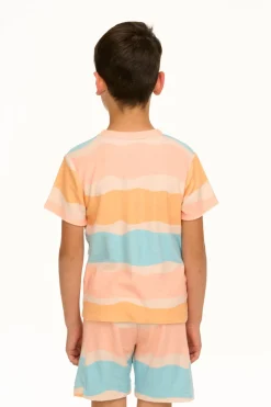 Best Sale Chaser Brand Boy's Wavy Stripe Tee