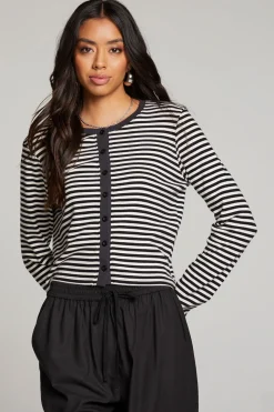 Shop Chaser Brand Brady Punk Stripe Button Up Pullover