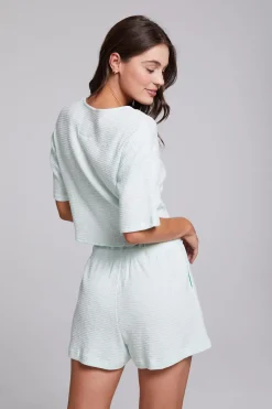 Outlet Chaser Brand Bria Aqua Glass Tee