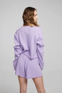 Shop Chaser Brand Briaa Digital Lavender Long Sleeve Tee
