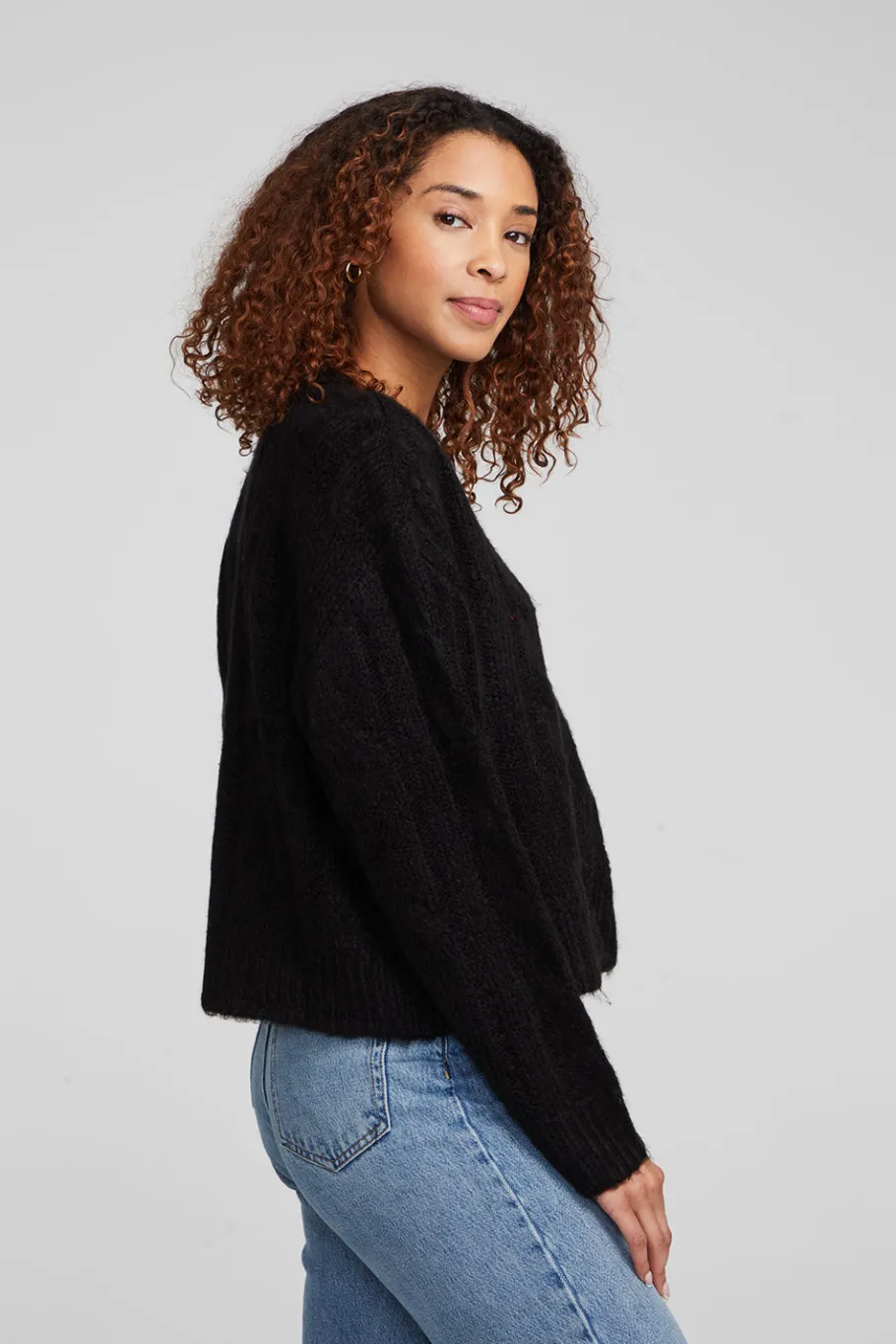 Hot Chaser Brand Bridge Black Onyx Cardigan