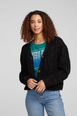 Hot Chaser Brand Bridge Black Onyx Cardigan