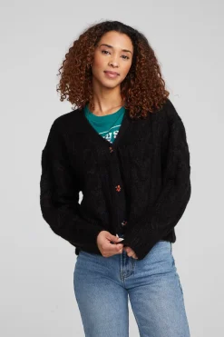 Hot Chaser Brand Bridge Black Onyx Cardigan