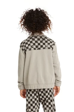 Online Chaser Brand Brody Splatter Checker Jacket