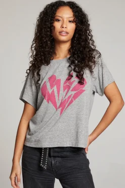 Sale Chaser Brand Broken Heart Tee