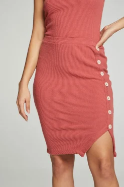 Cheap Chaser Brand Button Down Pencil Skirt