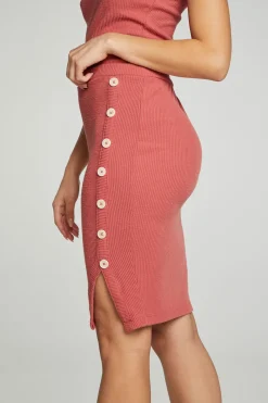 Cheap Chaser Brand Button Down Pencil Skirt