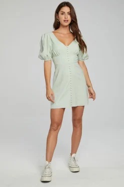 Online Chaser Brand Calamigos Mini Dress - Sage