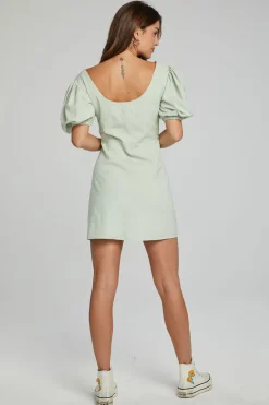 Online Chaser Brand Calamigos Mini Dress - Sage