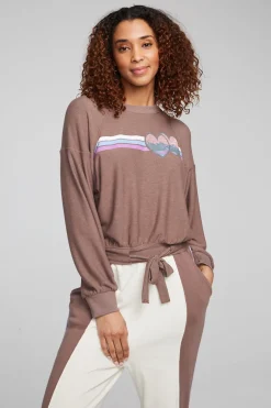 Clearance Chaser Brand Camping Hearts Top
