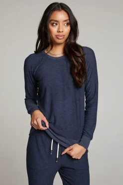New Chaser Brand Canopy Long Sleeve Raglan Pullover