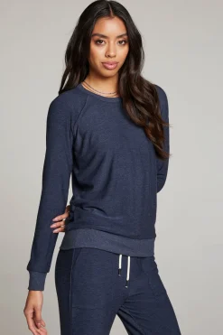 New Chaser Brand Canopy Long Sleeve Raglan Pullover