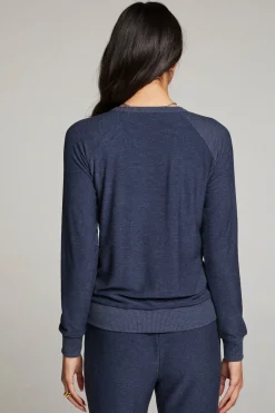 New Chaser Brand Canopy Long Sleeve Raglan Pullover