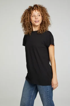 Flash Sale Chaser Brand Cap Sleeve Crew Neck Tee
