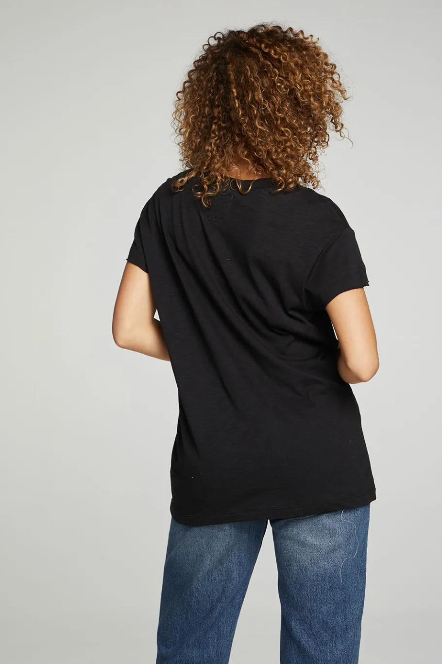 Flash Sale Chaser Brand Cap Sleeve Crew Neck Tee