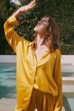 Shop Chaser Brand Capri Mimosa Button Down