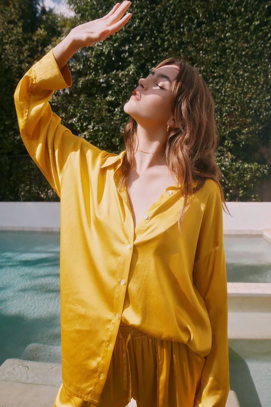 Shop Chaser Brand Capri Mimosa Button Down