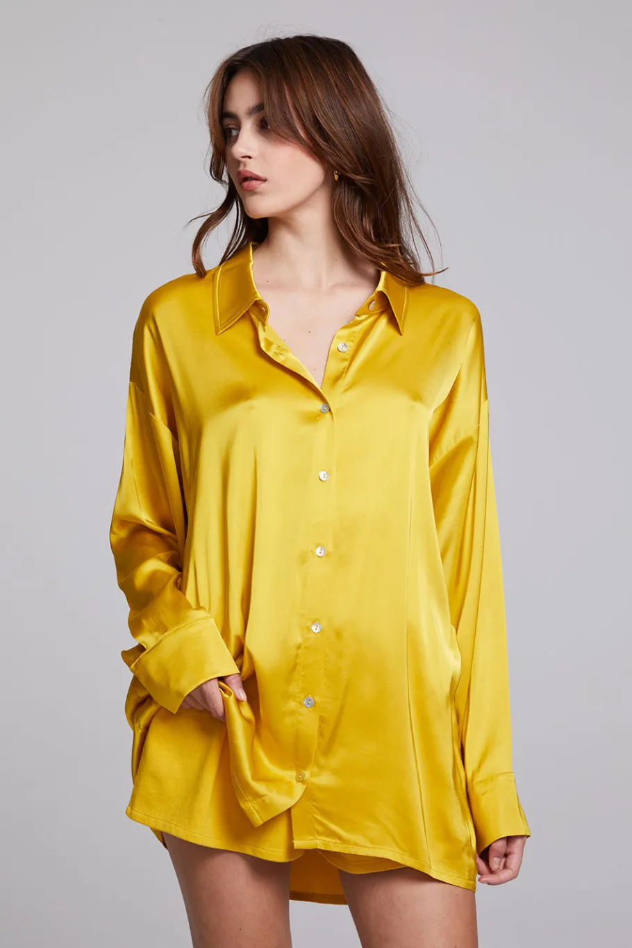 Shop Chaser Brand Capri Mimosa Button Down