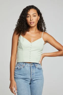 Best Chaser Brand Cara Tank Top - Sage