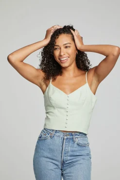 Best Chaser Brand Cara Tank Top - Sage
