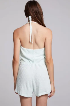 Best Sale Chaser Brand Carina Aqua Glass Jumpsuit