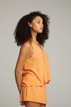 Shop Chaser Brand Carmel Tangerine Tank Top