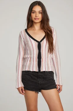 Best Chaser Brand Carmela Canyon Stripe Cardigan