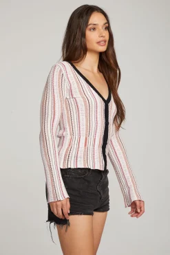 Best Chaser Brand Carmela Canyon Stripe Cardigan