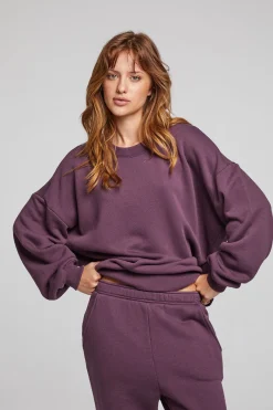 Online Chaser Brand Casbah Plum Perfect Pullover