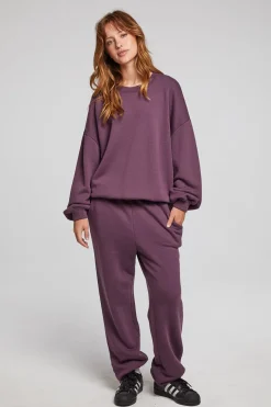 Online Chaser Brand Casbah Plum Perfect Pullover