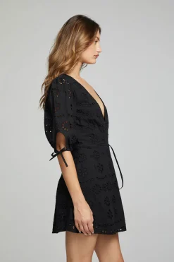 Hot Chaser Brand Cassia Mini Dress - Black Onyx