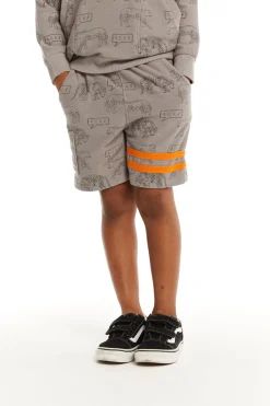 Flash Sale Chaser Brand Cheetah Print Cargo Shorts