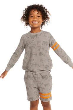 Discount Chaser Brand Cheetah Print Pullover