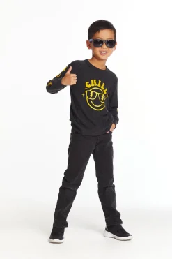 Discount Chaser Brand Chill Boys Long Sleeve